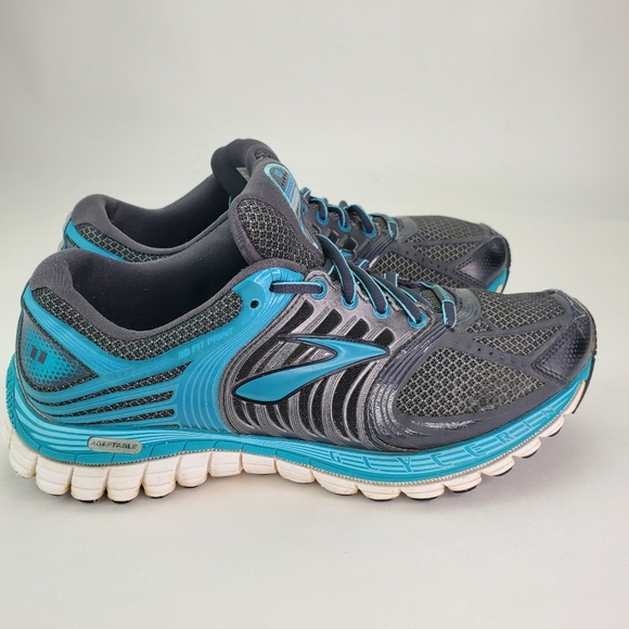 Brooks Glycerin 11 Blue White Running Shoes - Picture 4 of 9